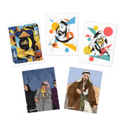 BISHT Multi-Design Greeting Cards (5-Pack)