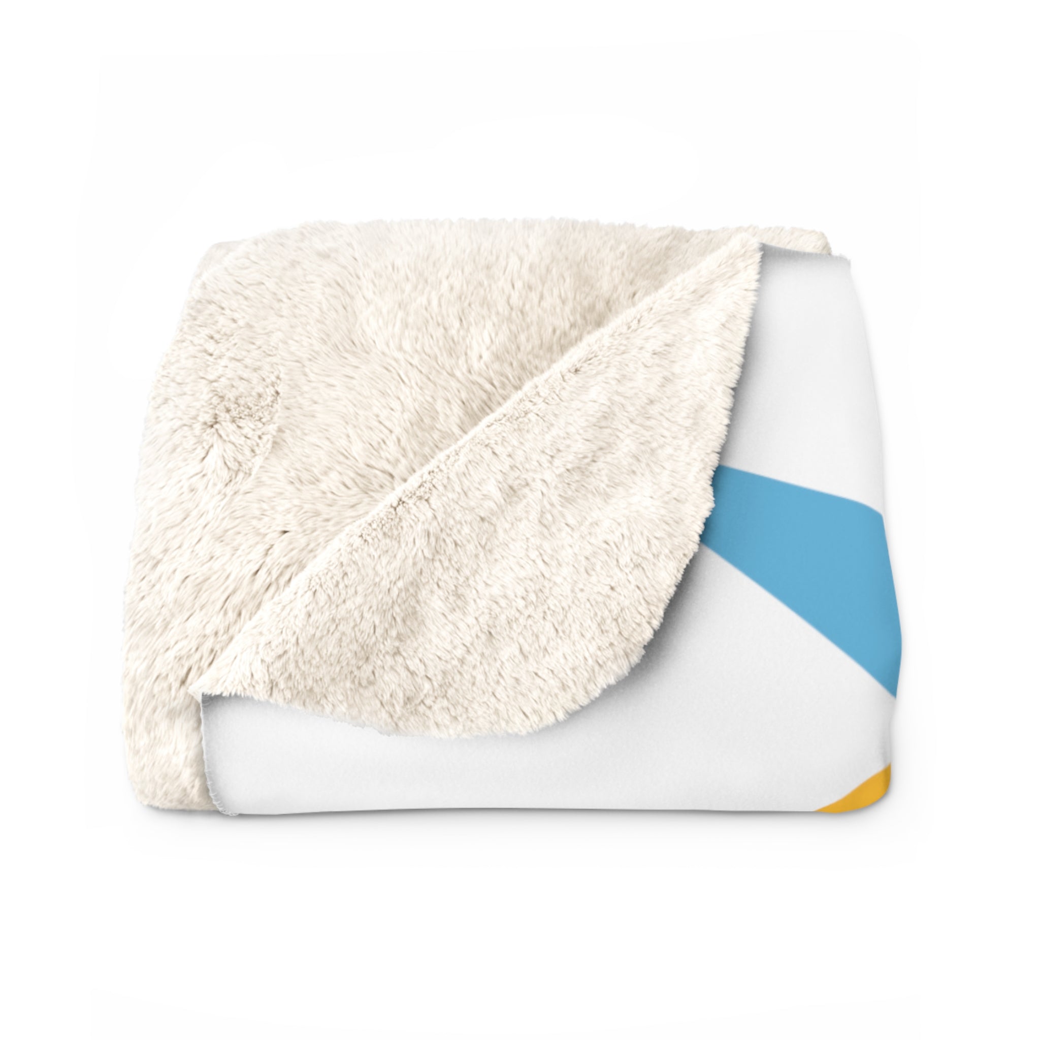 BISHT Sherpa Fleece Blanket | Abstract Sheikh