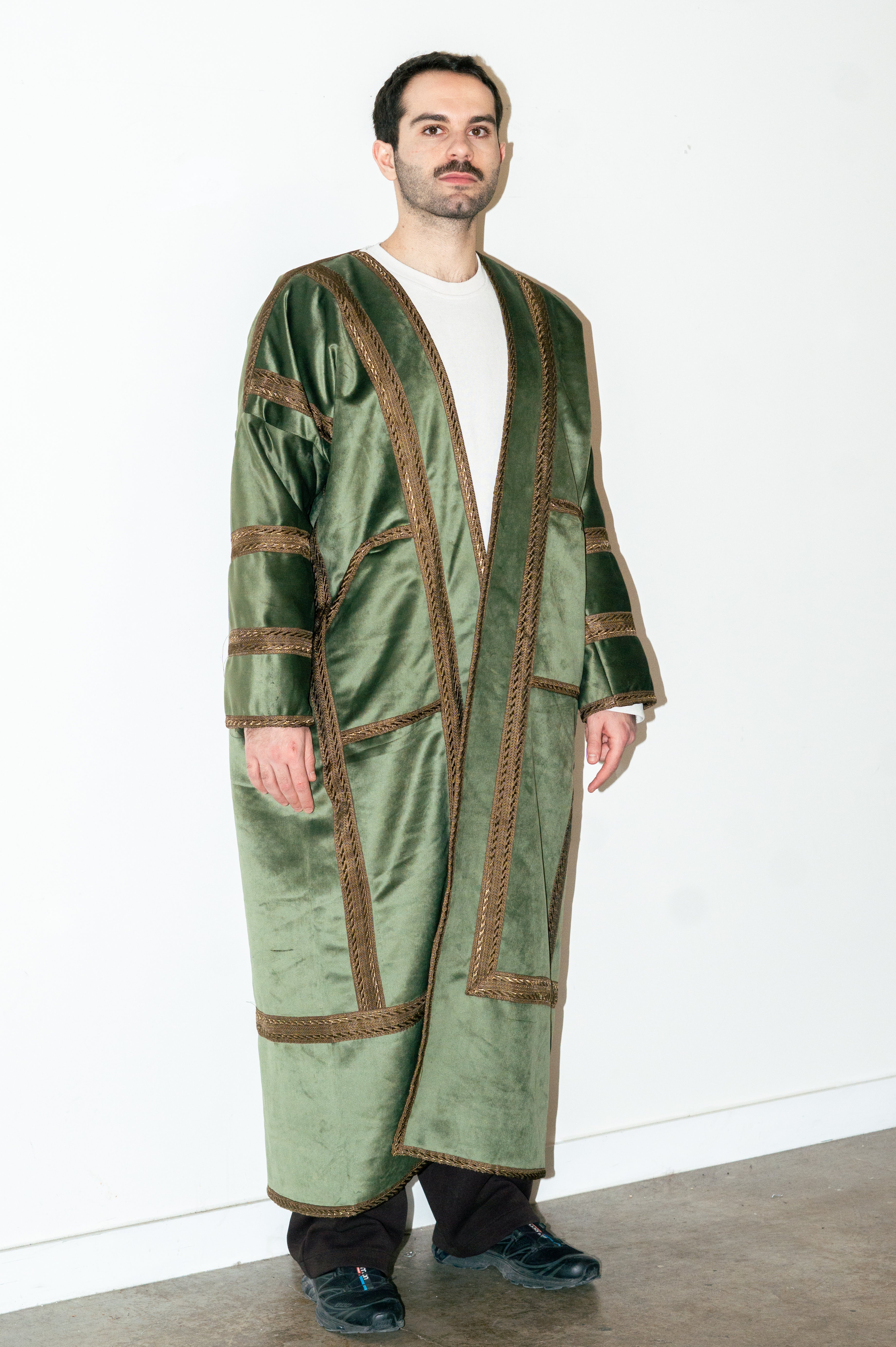 BISHT al-Malaki / Pockets - Olive