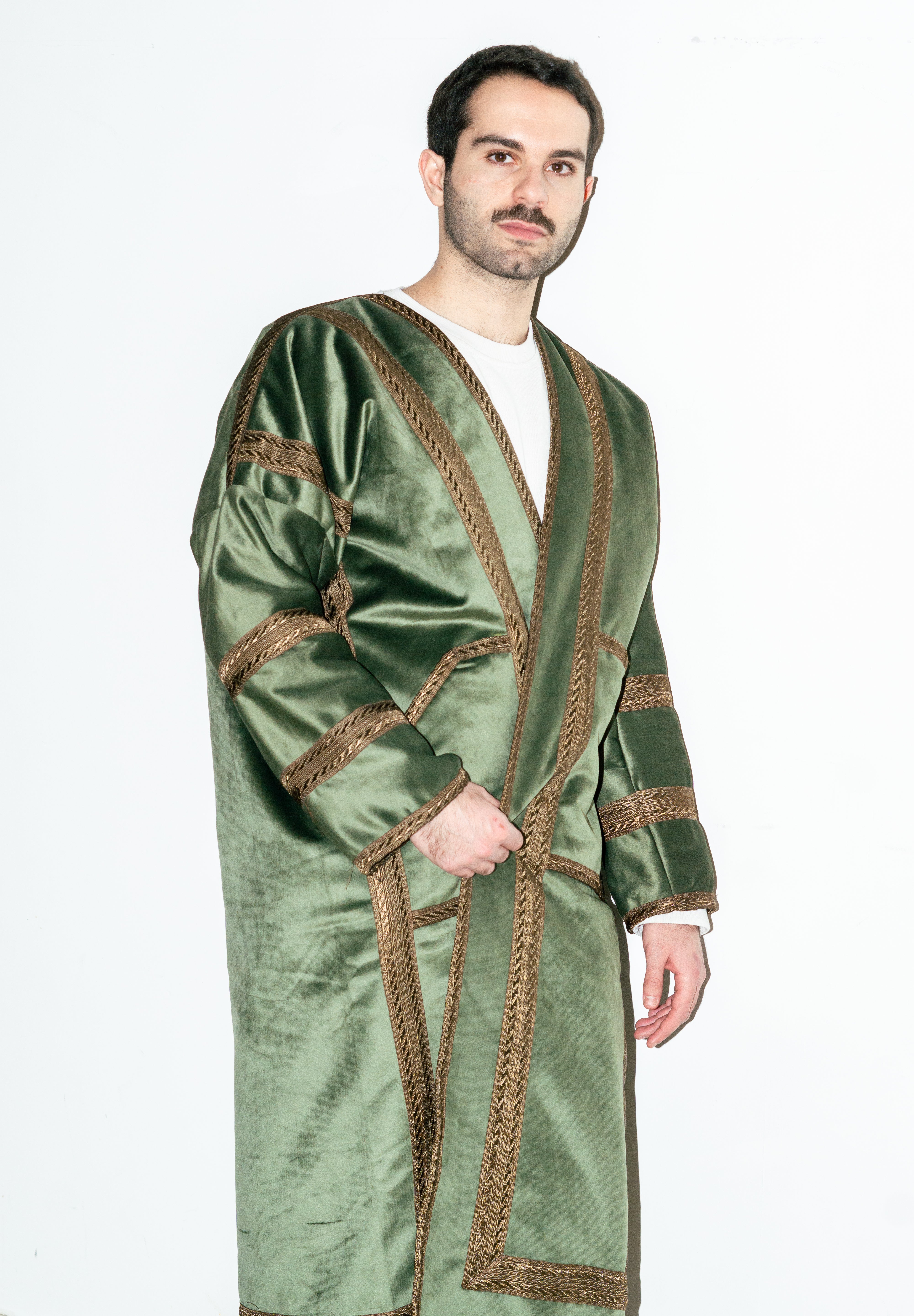 BISHT al-Malaki / Pockets - Olive